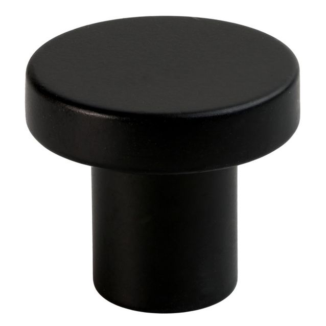 Nuppi Gustavsberg K6 kalusteisiin tai seinälle Ø27mm musta