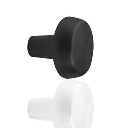 Nuppivedin Beslag Design Autumn Ø28x27 mm musta