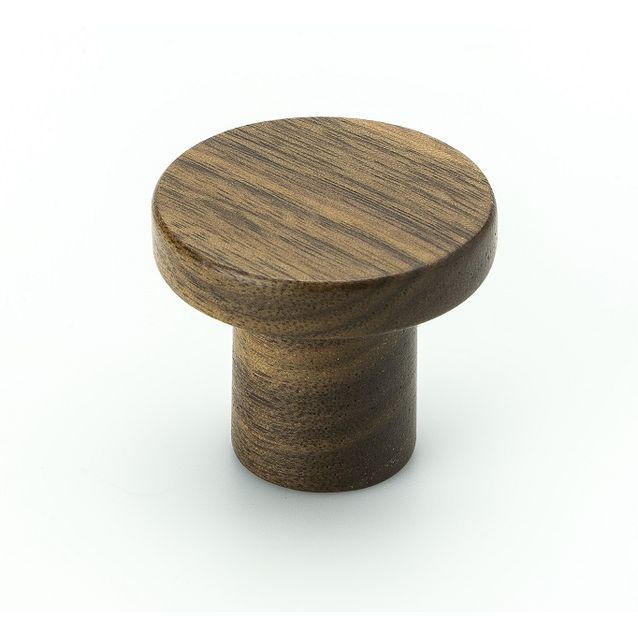 Nuppivedin Beslag Design Circum Ø33x28 mm pähkinä