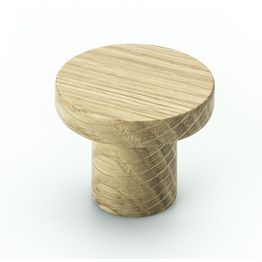 Nuppivedin Beslag Design Circum Ø33x28 mm tammi