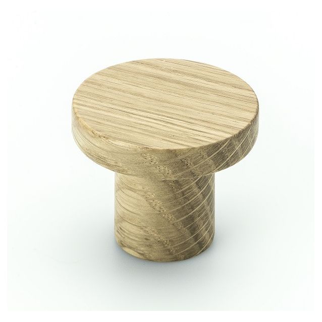 Nuppivedin Beslag Design Circum Ø33x28 mm tammi