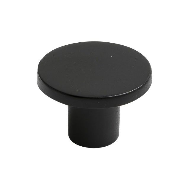 Nuppivedin Beslag Design Como, Ø 26x18 mm, mattamusta