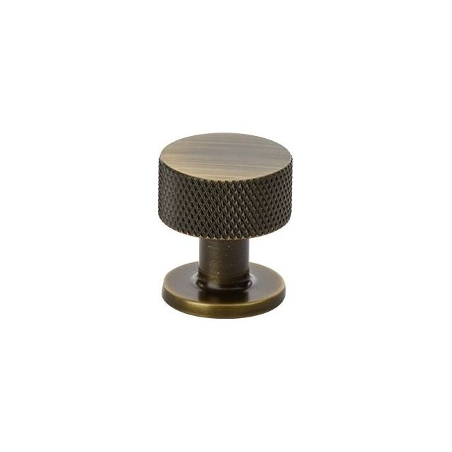 Nuppivedin Beslag Design Crest, Ø26x28mm, antiikkipronssi