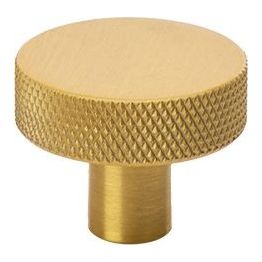 Nuppivedin Beslag Design Flat, Ø32x24mm, messinki