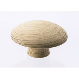 Nuppivedin Beslag Design Mushroom Ø50x29 mm puuvalmis tammi