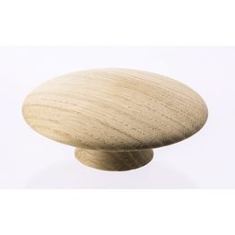 Nuppivedin Beslag Design Mushroom Ø65x29 mm puuvalmis tammi