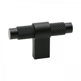 Nuppivedin Beslag Design Pitch 60x10x35 mm mattamusta