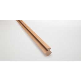 Nurkkalista Karava 27x27/15x2100 mm tervaleppä