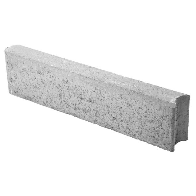 Nurmikon reunakivi 600x135x80 mm harmaa