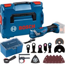 Akkumonitoimityökalu Bosch Professional GOP 18V-34 Starlock Solo 18V ilman akkua + L-Boxx KIT