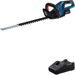 Akkupensasleikkuri Bosch GHE 18V-60 60 cm 18V 4,0 Ah akulla