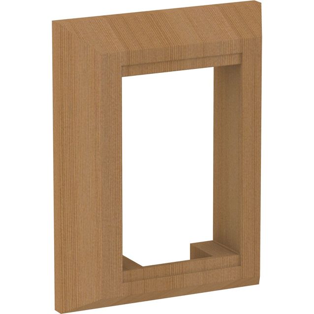 Ohjainosan pinta-asennuslevy Sawo Classic 2.0 -ohjaimelle setri