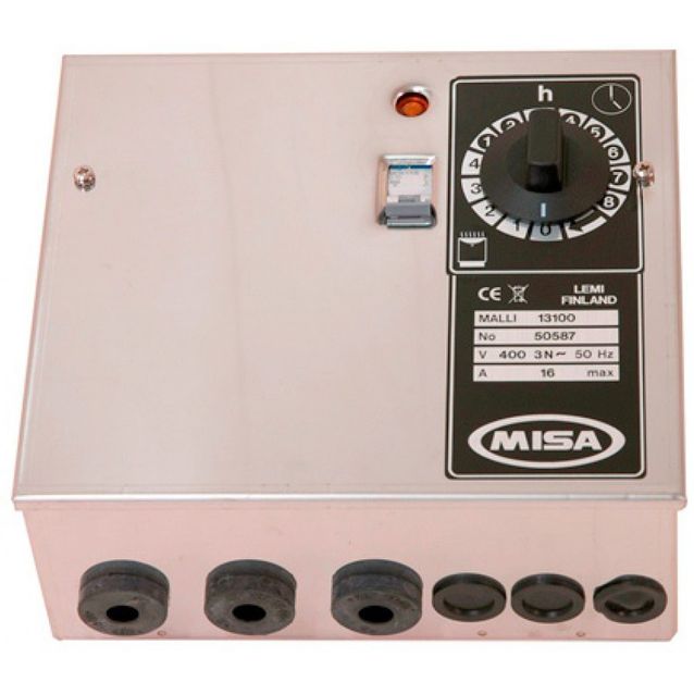 Ohjauskeskus Misa 13100 10 kW kiukaille 1-jak.