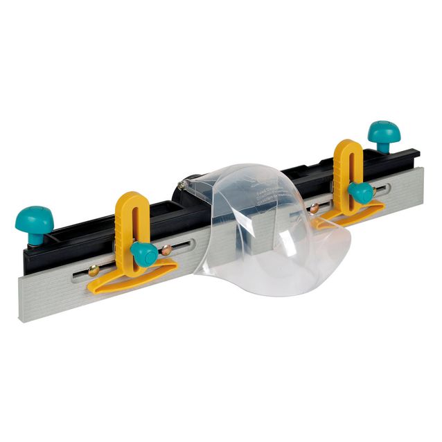 Ohjauskisko yläjyrsimeen Wolfcraft Master Cut työ- ja konepöytään