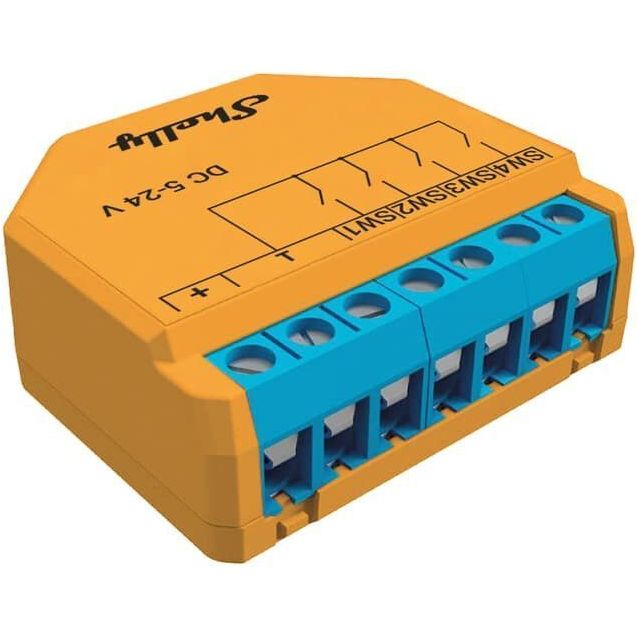 Ohjausyksikkö Shelly Plus I4 DC