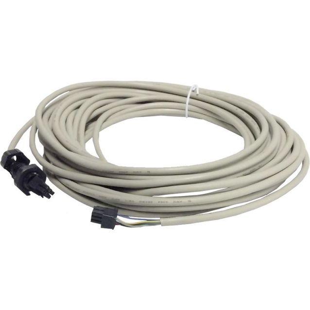Ohjausyksikön kaapeli Narvi 6-pin 10 m harmaa