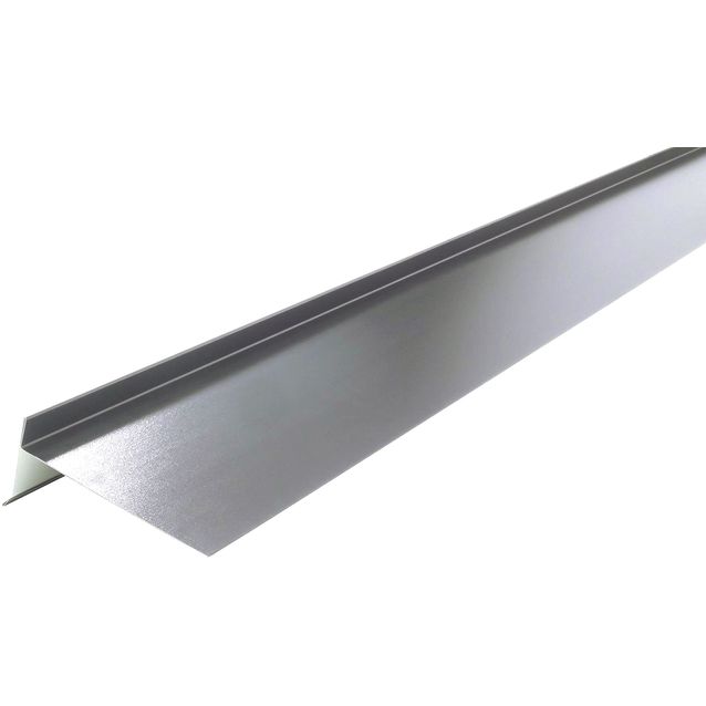 Olallinen päätyräystäspelti Kerabit 2,0 m RR23 harmaa