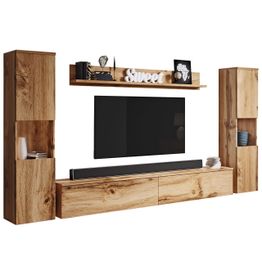 Olohuoneen seinäyksikkö PARIS XL, eri värivaihtoehtoja