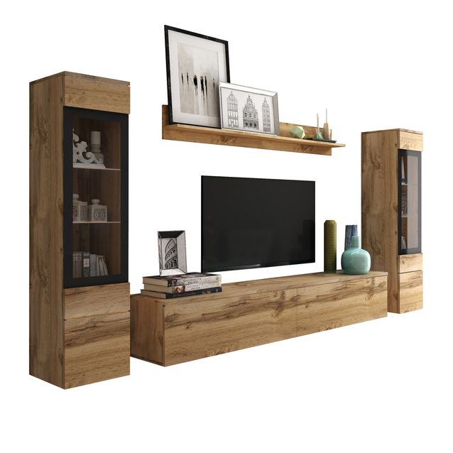 Olohuoneen seinäyksikkö VERA II, beige (3748)