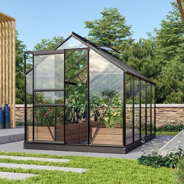 Kasvihuone Vitavia Venus, lasi