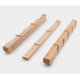 Laudetukipaketti Forto lankkulauteelle, eri puulajeja