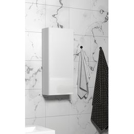 Seinäkaappi Otsoson 300 300x705x120mm valkoinen kiiltävä