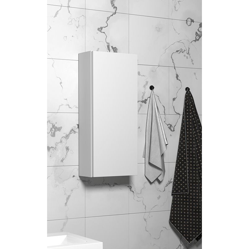 Seinäkaappi Otsoson 300 300x705x120mm valkoinen sileä