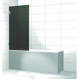 Kylpyhuoneen tilanjakaja Elegance 10 musta mittatilaus korkeus 1400 mm