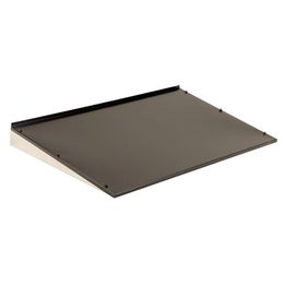 Ovikatos/ilmalämpöpumpun katos Warma 1020x120x590 mm musta