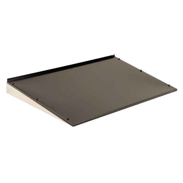 Ovikatos/ilmalämpöpumpun katos Warma, 1020x120x590mm, musta