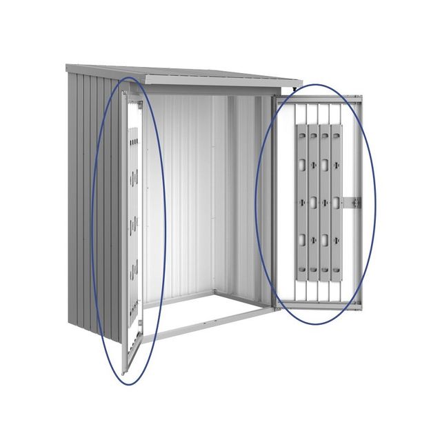 Ovipaketti halkokatokseen Biohort Woodstock 150 eri värejä