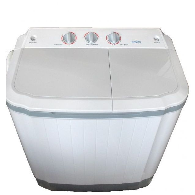 Päältä täytettävä pesukone Lotus XPM50, 4 kg, valkoinen