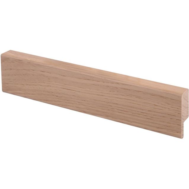 Päätelista Maler, 12x30x1000mm, tammi, puuvalmis