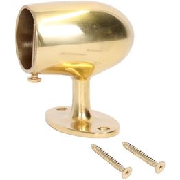 Päätykannatin Piippo Ø 38mm messinki