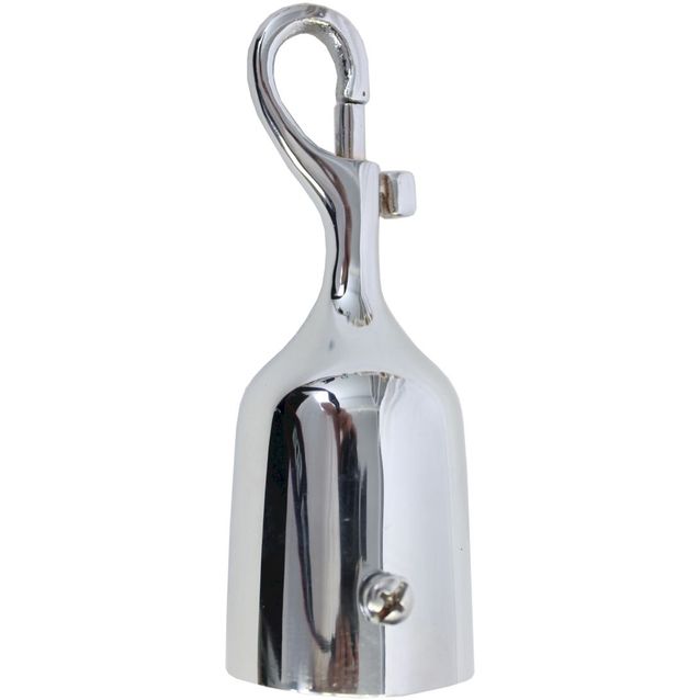 Päätytulppa haalla Piippo Ø 36mm kromattu