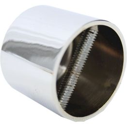 Päätytulppa Piippo Ø 36mm kromattu