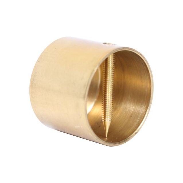 Päätytulppa Piippo Ø 36mm messinki