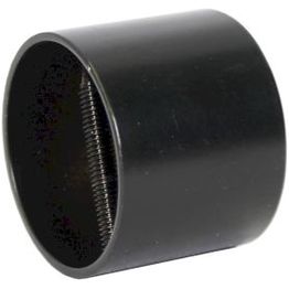 Päätytulppa Piippo Ø 36mm pulverimaalattu musta