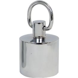 Päätytulppa + rengas Piippo Ø 36mm kromattu