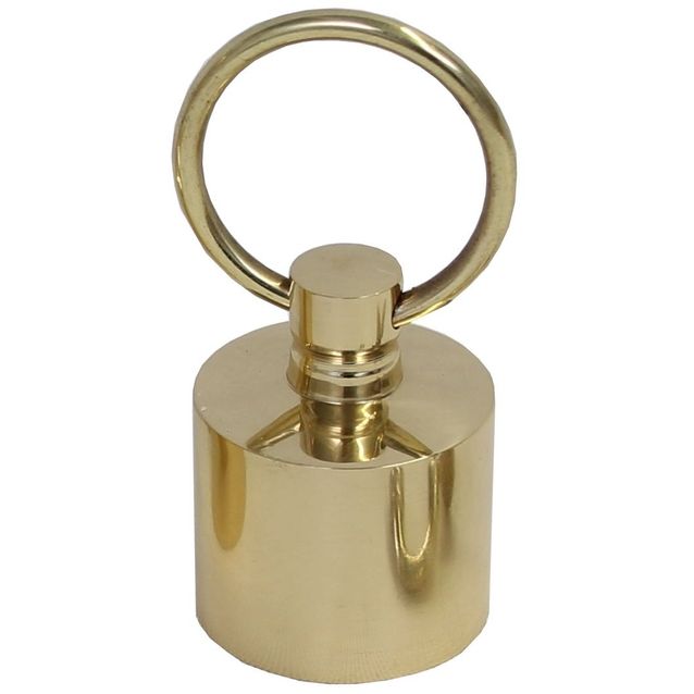 Päätytulppa + rengas Piippo Ø 36mm messinki