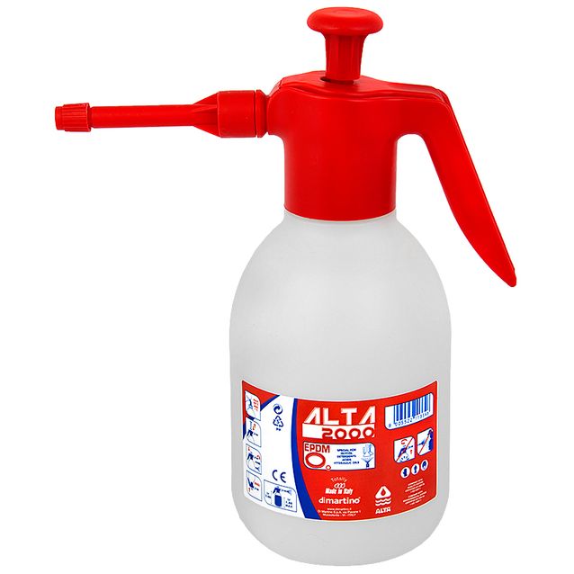 Paineruiskupullo Alta 2,0 l, EPDM punainen