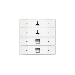 Painike ABB KNX Impressivo - 4 MV T U valkoinen