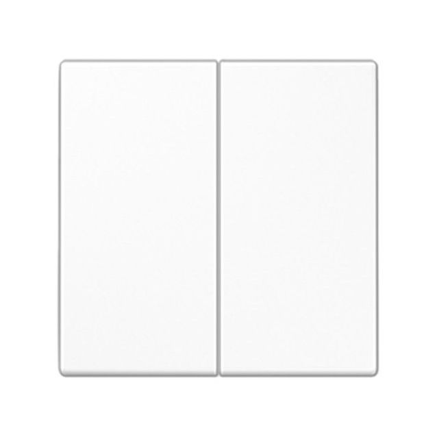 Painike Ensto Intro, 2-osainen, 10A, 250V, IP20, valkoinen