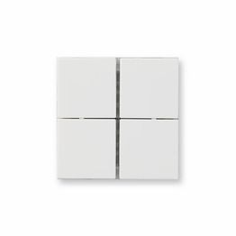 Pienjännitepainike Ensto Intro, 4248TSM 4, 24V AC/DC, MV, valkoinen