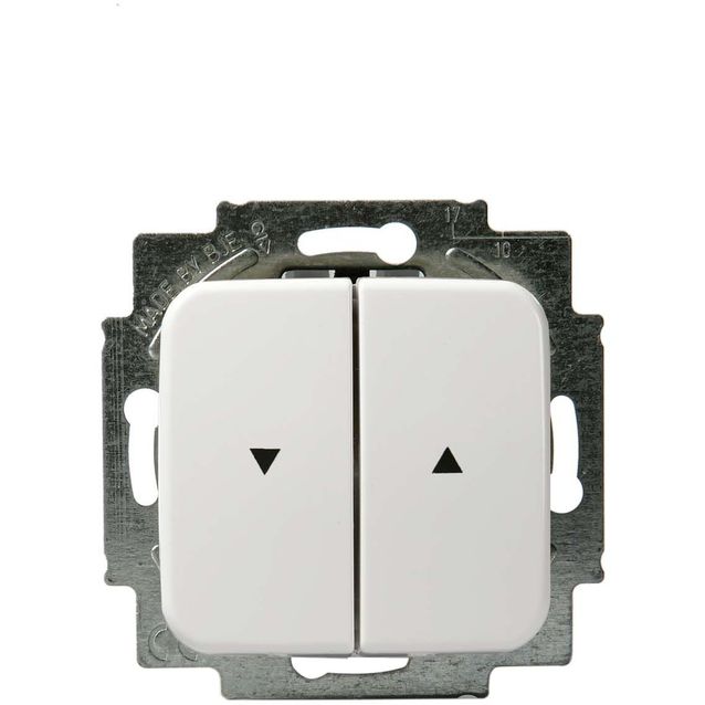 Painike R/V/10A/250V/IP21 UKJ 0X valkoinen