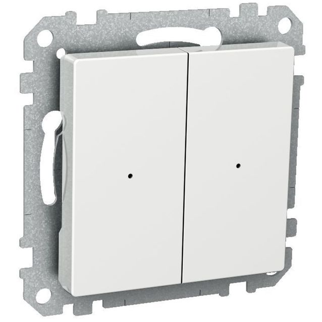 Painikevipu KNX 2 toiminto IP20 UK valkoinen  Exxact 2816171