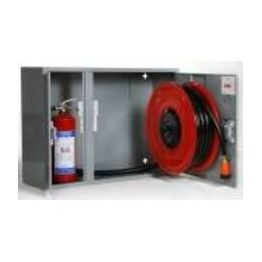 Palopostikaappi PV-102 pintamalli 25 mm / 30 m harmaa 990x690x290mm