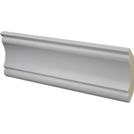 Palosuojattu kattolista Maler Teknos Safe, 30x143x4200mm, sormijatkettu EM mänty, vaaleanharmaa G497