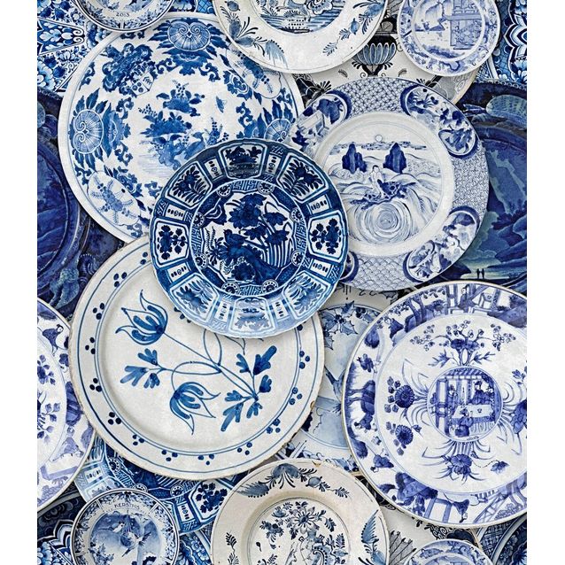 Paneelitapetti Mindthegap Delftware 1,56x3 m