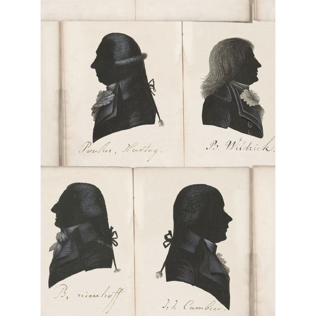 Paneelitapetti Mindthegap Dutch Portraits 1,56x3 m